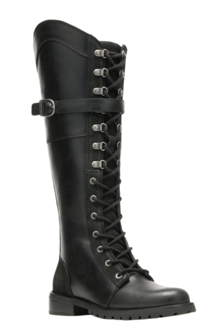 Harley-Davidson Women's Bradner Lace-Up Boots - Black