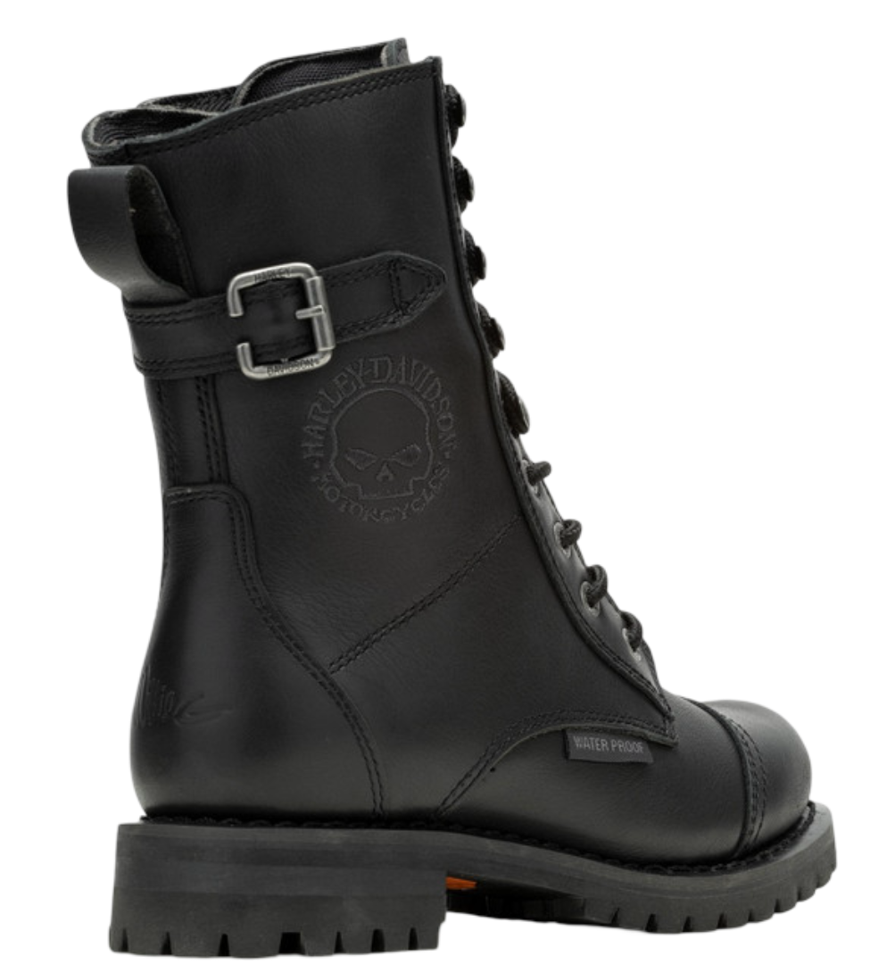 Harley-Davidson Women's Balsa Skull Boots - Black