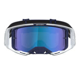 Alpinestars Vision 8 Amber Navy/White Mirror Lens Goggle
