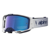 Alpinestars Vision 8 Amber Navy/White Mirror Lens Goggle