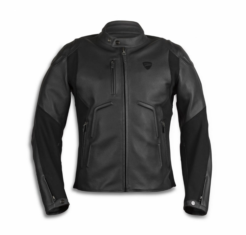 Ducati Black Rider C2 Leather Jacket