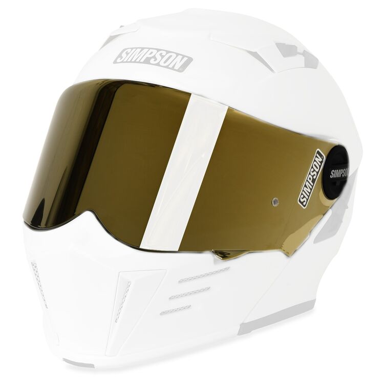 Simpson MOD Bandit  Helmet - White