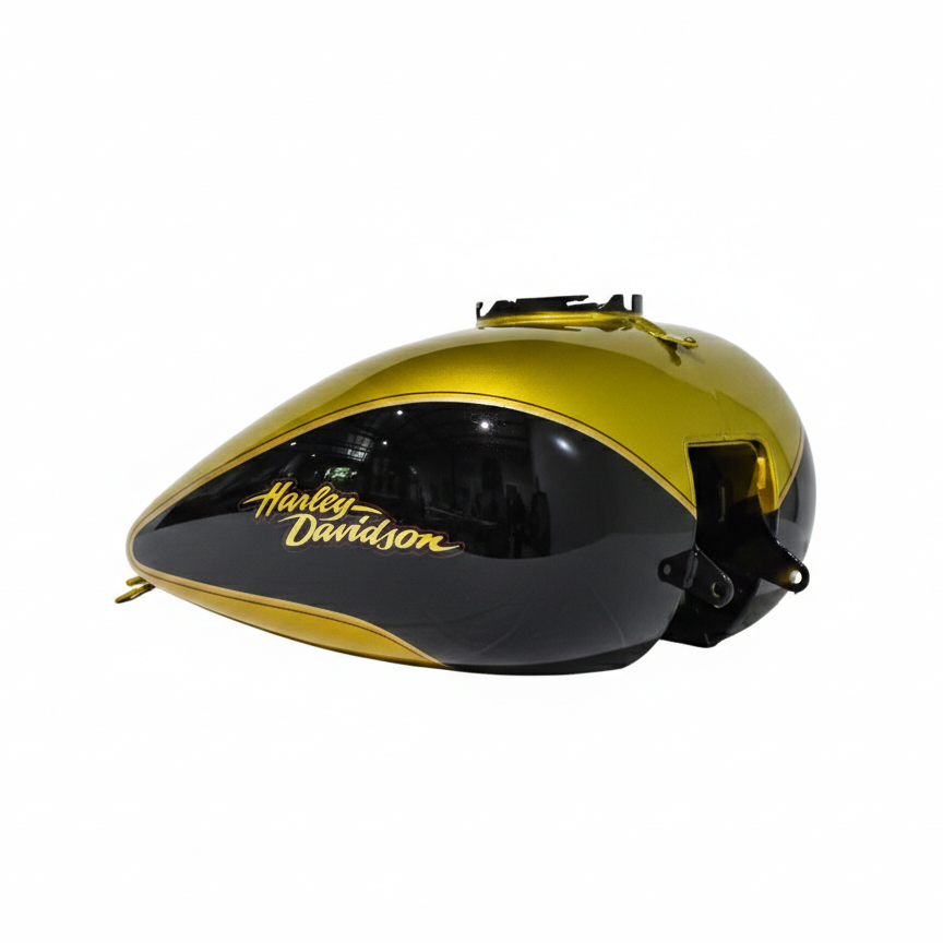 Harley-Davidson Touring Models Fuel Tank - Golden Glow/Black Glow