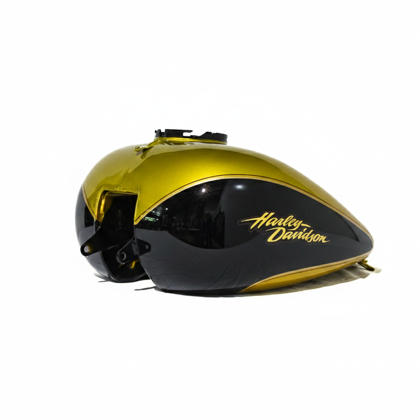 Harley-Davidson Touring Models Fuel Tank - Golden Glow/Black Glow